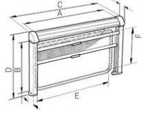 STORE CASSETTE RASTROLLO 3000 SEITZ gris 1660X810mm