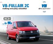 SUSPENSION PNEUMATIQUE VB-FULLAIR 2C pour ESSIEU ARRIERE VW T6 / T6.1