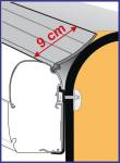 JOINT ANTI-PLUIE FIAMMA RAIN GUARD L largeur 9cm, au mètre