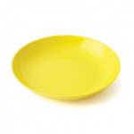 ASSIETTE CREUSE 20.5CM MELAMINE PLASTOREX - JAUNE