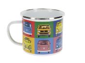 TASSE A CAFE EMAILLEE MULTICOLORE - VW COLLECTION