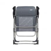 FAUTEUIL CLASSIC CRESPO GRIS AVEC APPUI-TÊTE REGLABLE