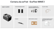 PACK CLIMATISEUR ET CHAUFFAGE PORTABLE ECOFLOW WAVE3 + EXTRA BATTERIE
