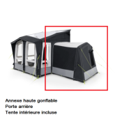 ANNEXE HAUTE GONFLABLE KAMPA Dometic Annexe Pro AIR Tall 