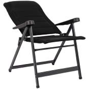 FAUTEUIL DE CAMPING CRESPO AIRDELUXE M, NOIR (AP-237) 