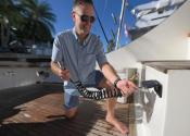 TRAPPE NOIRE ETANCHE + DOUCHETTE VENTURA SCANSTRUT