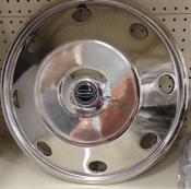 CACHES JANTES WOMO INOX 16' - SET DE4 PIECES SANS BOULONS APPARENTS