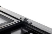 BAIE AVANT GAUCHE COULISSANTE CARBEST T5/T6/T6.1 VERRE SECURIT R43 AVEC MOUSTIQUIRE METAL INTEGREE