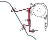 ADAPTATEUR POUR F45 L  / F 45 S POUR SPRINTER / CRAFTER