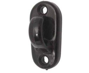 CROCHET NYLON NOIR A VISSER 40 x 18 mm