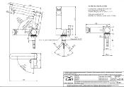 ROBINET MITIGEUR CAN RB1491 GRAND BEC 203mm Ø28mm