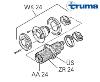 TUYAU ARRIVÉE AIR ZR 24 pour TRUMATIC E2400