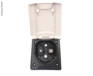 SOCLE UNIVERSEL12V / 20A, 2xTV satellite, 2xUSB 5V