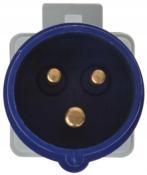 TOURET RALLONGE ELECTRIQUE 25M - CEE MALE et 1 Schuko/1 CEE femelle