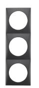 CADRE DE FINITION TRIPLE BERKER INTEGRO ANTHRACITE