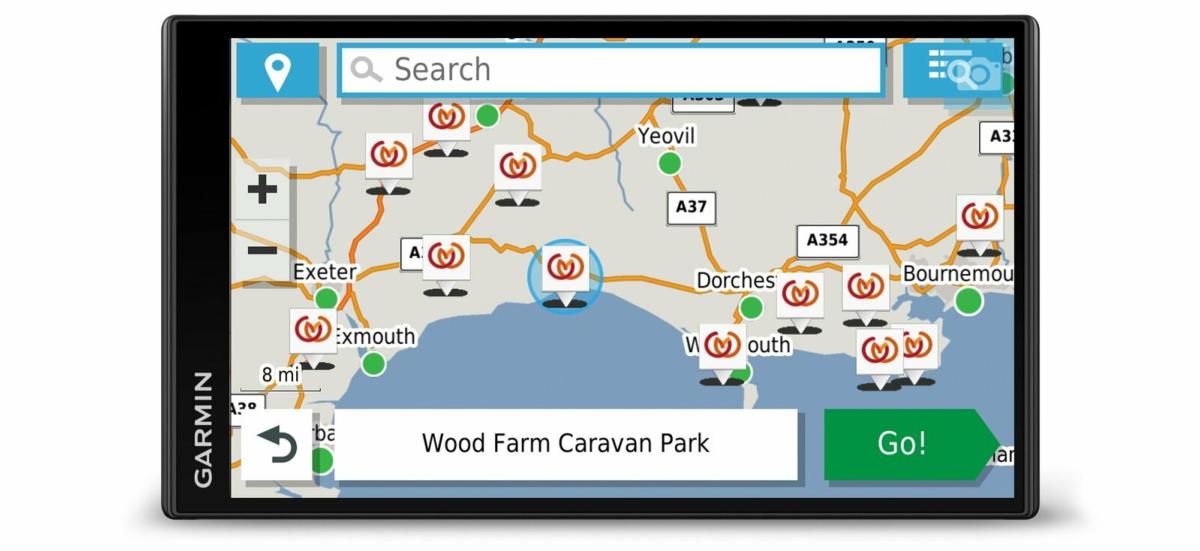 GPS AVTEX/GARMIN "TOWER TWO" SPECIAL CAMPING CAR