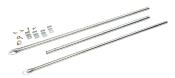 BARRE FAITIERE DE TOIT ACIER A PINCES 170-250cm - Ø25mm