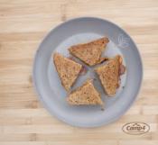 2 POELES TOASTER POUR GAZINIERE CAMP 4  AVEC POIGNEE 13,5x15cm
