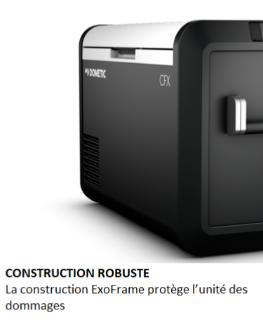 Glacière/congélateur à compression DOMETIC CFX40 WIFI : Fiche produit