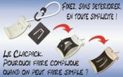 FIXATION UNIVERSELLE CLACKPACK BASCULANT - boite de 10 pièces