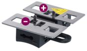 APPAREIL À HAUTE TENSION AVEC ULTRASONS STOP&GO 8 PLUS-MINUS CLIP - FONCTIONNEMENT SUR PILES