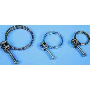 LOT DE 2 COLLIERS FILS POUR TUYAU Ø40 mm 