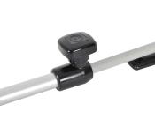 COMPAS DE FENETRE TUBULAIRE POLYPLASTIC A MOLETTE 200mm - GAUCHE