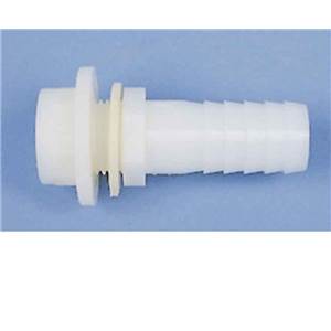RACCORD PASSE CLOISON DE RESERVOIR DROIT Ø25 mm