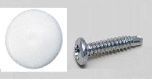 VIS 3.9 x 22 mm + CAPUCHONS X 20 BLANC