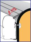 JOINT ANTI-PLUIE FIAMMA RAIN GUARD M largeur 4cm, au mètre