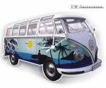 VW COLLECTION - HORLOGE MURALE Surf