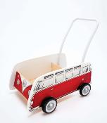 TROTTEUR PREMIER PAS BEBE ROUGE VW COLLECTION