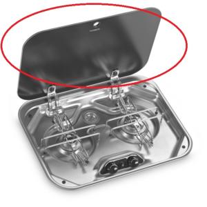 VITRE DE REMPLACEMENT POUR RECHAUD GAZ DOMETIC SERIE 8