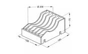 SUPPORT PORTE ASSIETTES FROLI