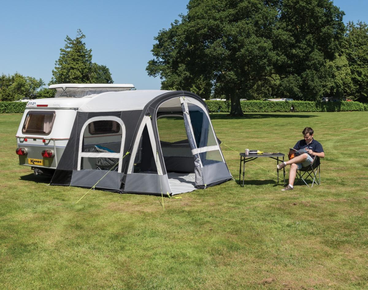 AUVENT GONFLABLE KAMPA POP Air 260 PRO pour CARAVANES ERIBA PUCK