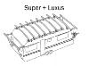 PROTECTION TOIT CARAVANE HERZOG SUPER - 471 à  510 cm