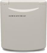 PRISE RACCORDEMENT EAU DE VILLE 130x145mm - GRIS CLAIR