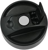 BOUCHON DE RESERVOIR NOIR AVEC CLAPET DE FERMETURE - SANS CYLINDRE