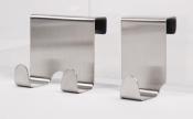 SUPPORT CHROME X 3 - FIXATION SUR PORTE MEUBLE
