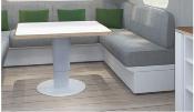 PIED DE TABLE TELESCOPIQUE 325-685mm, PLATEAU PIVOTANT + PIED FIXE PRIMERO CONFORT HSK