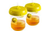 PIEGE A GUEPE NATUREL POUR CAMPING - LOT DE 2