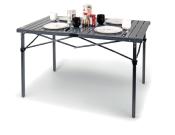 TABLE PLIANTE  ALUMINIUM ANTHRACITE RAUMA II - 120X70CM