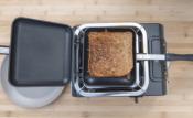 2 POELES TOASTER POUR GAZINIERE CAMP 4  AVEC POIGNEE 13,5x15cm