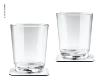 2 VERRES A EAU 25cl SILWY AVEC SOUS-VERRE MAGNETIQUE