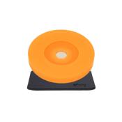 CAPUCHON DE VERRE  PIED MAGNETIQUESNANO-GEL-PAD ORANGE SILWY
