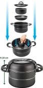  Set de casseroles PIRATE NG 7+1  Ø 22 