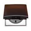 CADRE DE FINITION SIMPLE+COUVERCLE BERKER INTEGRO ANTHRACITE