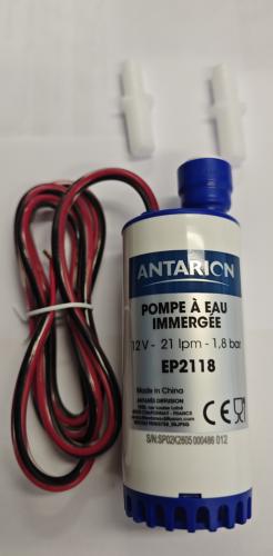 POMPE IMMERGEE AVEC CLAPET ANTI-RETOUR 21L/min 1,8bar ANTARION