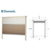 STORE DOUBLE CASSETTE SOFTROLLO SEITZ BLANC OPALE 1600x845MM