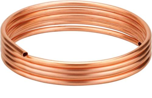 TUYAU TUBE CUIVRE RECUIT 10mm épaisseur 1mm AU METRE